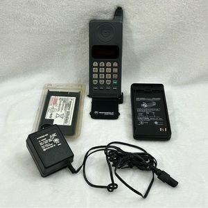 Motorola Pocket Phone Signal Series 12822 w/ Battery Vintage 90s Untested HQ35.